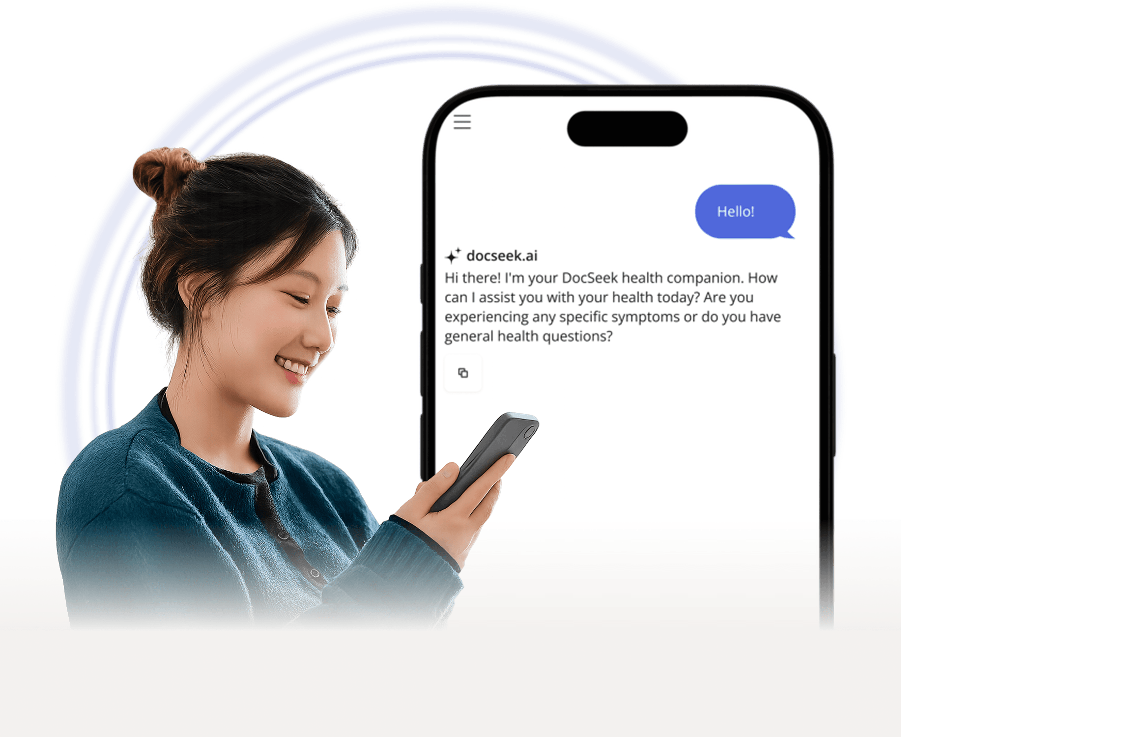 Docseek answering complex health questions on your phone